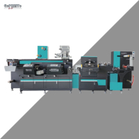 Mesin Cetak Flexo & Die Cutting FN-370D Mesin Kombinasi untuk Label Kertas Perekat Diri, Film, Pencetakan Foil Tembaga