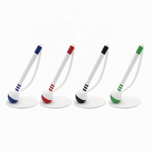 Penna di Sicurezza STASUN con Cavo a Spirale Antifurto e Base Ovale per Banche, Uffici, Reception e Banconi - Product Image 1