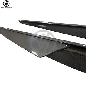 Jupes latérales en fibre de carbone sèche style Vorstein pour Ferrari 488 GTB Spider 2015-2018 – Pièces de carrosserie et kits auto en carbone - Product Image 4