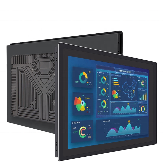 Industrial PC Fanless Panel PC and Industrial Computer With Android RK3288 6.13D and Windows 7 Smart Kiosk System