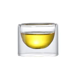 Bán Buôn 50Ml Nhật Bản Hương Vị Trà Ly Thủy Tinh Nhỏ Ly Thủy Tinh Cho Trà Và Cà Phê