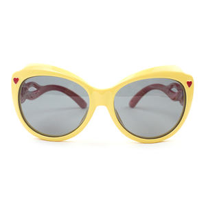 子供用サングラス2024子供用女の子用偏光UV保護ラインストーンハートデザインタックレンズ赤ちゃん用サングラス子供用 - Product Image 2