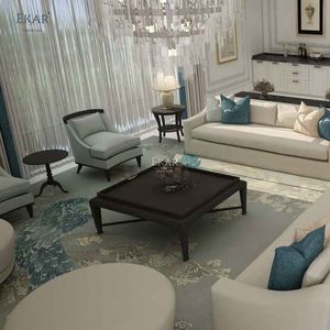 Mesa de centro de madera maciza EKAR Vellore Luxe | Personalizable para espacios modernos y clásicos - Product Image 5