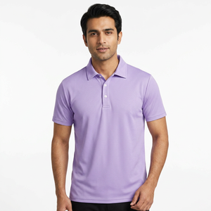 Camisetas Polo de Hombre de Poliéster y Algodón a Precio de Fábrica, Camisetas Polo con Logotipo Personalizado, Ropa de Calle, Ropa de Oficina, Camisetas Polo Casuales - Product Image 1
