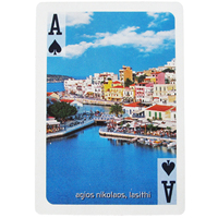 Cartes à jouer promotionnelles personnalisables de haute qualité, en papier avec vernis brillant, pour usage familial