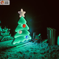 Arbre miroir LED Infinity moderne de 11 pouces avec alimentation par batterie 110V pour une utilisation en intérieur à la maison et au bureau