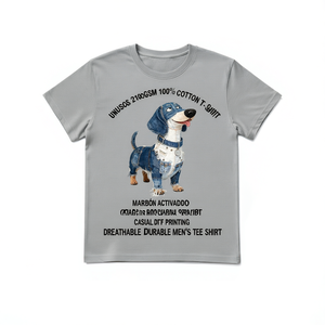 T-Shirt Unisex 210GSM 100% Cotone, Casual con Stampa DTF, Traspirante e Resistente, Maglietta da Uomo - Product Image 2