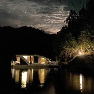 Yate flotante de Casa de pesca de aluminio de lujo, Jet <span class=keywords><strong>Boat</strong></span> de 4m con motor fuera de borda, Material de casco EVA - Product Image 5