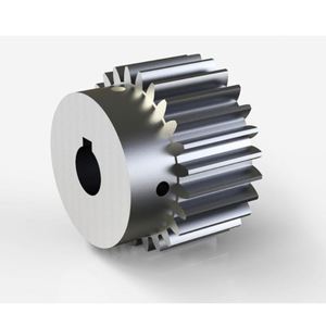 Rueda de acero inoxidable HXMT Fresado Engranaje helicoidal recto cónico en espiral forjado del fabricante de Shenzhen - Product Image 2