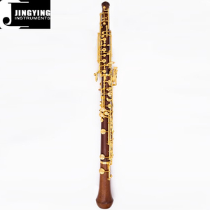 Oboe professionnel haut de gamme Jingying Music 2025, instrument à vent en bois, corps en palissandre siamois importé, boutons plaqués laiton, vente en gros - Product Image 2