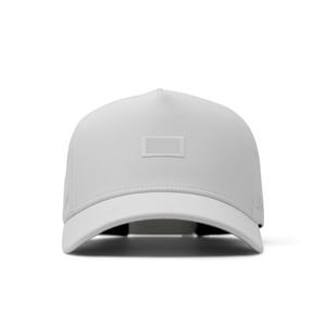 Casquette de golf en maille perforée avec logo personnalisé OEM, 5 panneaux, visière légèrement incurvée, patch en caoutchouc imperméable, snapback - Product Image 2