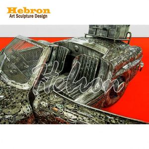 Entrada de Caja Fuerte Antigua de Metal Estilo Mecánico Personalizada para Cueva del Hombre, Club Subterráneo, Set de Teatro Inmersivo - Product Image 5