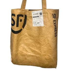 ถุงช้อปปิ้งกระดาษดูปองท์ SF Express รุ่นใหม่, กระเป๋าสะพายไหล่/ถือทำจากกระดาษคราฟท์ที่ซักล้างได้, กระเป๋าโท้ทแฟชั่น - Product Image 5
