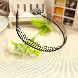 Pinza de pelo metálica con 83 dientes finos, unisex, para uso diario, diadema de color sólido - Product Image 2