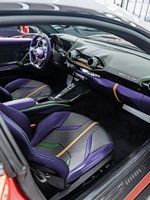 Pour MG7 MG4 EV : Kits intérieurs, housses de siège de voiture personnalisées, ensemble complet en cuir, style sport, housses de siège avant et arrière, coussinets