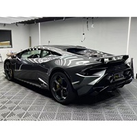 Produit le plus vendu 580 610 garniture de ventilation de jupe latérale adaptée pour Lamborghini Huracan 580 610 EVO garniture de ventilation de jupe latérale en fibre de carbone