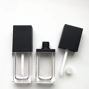 Tube de mascara vide rectangulaire de 10ml avec logo personnalisé, brosse/colle à cils, <span class=keywords><strong>Eyeliner</strong></span> nu, tube carré en <span class=keywords><strong>gel</strong></span>, essences de mascara pour cils - Product Image 1