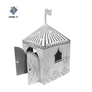 Casa Tenda 3D Natalizia Fai-da-Te in Cartone, Moschea Giocattolo in Cartone per Bambini - Product Image 2
