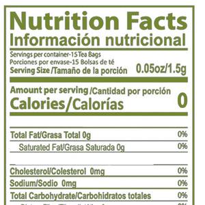 Factory Cinnamon and Mint Health Detox Tea para adultos Vitamina Vegetariana Antioxidantes Té natural Suplemento de hierbas - Product Image 3