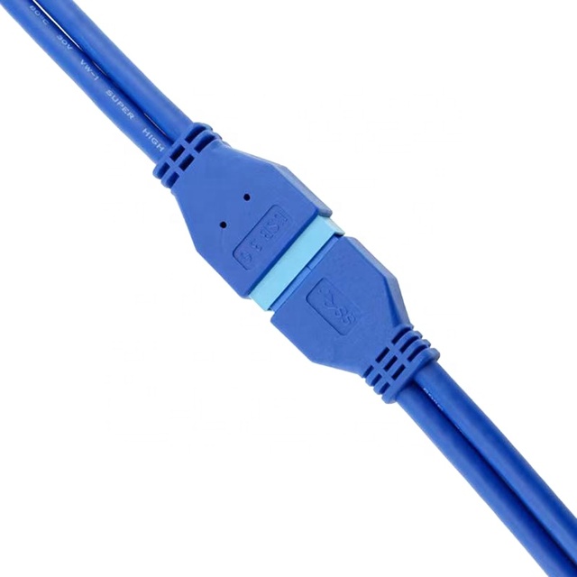 USB 3.0 20-Pin Male to Female Extension Cable for Motherboard