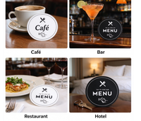 Étiquette intelligente NFC étanche 13,56 MHz RFID pour la commande de repas, le paiement et les cartes de membre dans les restaurants et hôtels