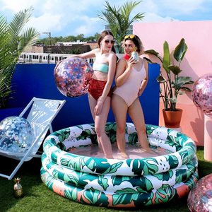 <span class=keywords><strong>Piscine</strong></span> d'eau gonflable en PVC de <span class=keywords><strong>60</strong></span> pouces pour enfants et adultes <span class=keywords><strong>Piscine</strong></span> flottante pour jeux d'eau en plein air - Product Image 1