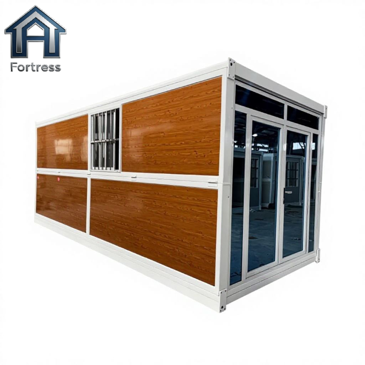 Expandable Folding Container House Sandwich Panel Windproof Fireproof ...