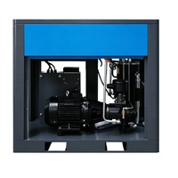 Compresseur d'air industriel à vis ZAKF 37KW 50HP à vitesse fixe et variable, 7-10 bars, lubrifié à l'huile, entraînement direct, usage intensif