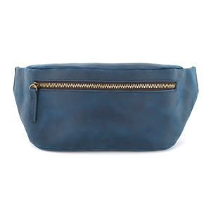 Sac banane en <span class=keywords><strong>cuir</strong></span> véritable végétalien de luxe personnalisé en usine pochette de ceinture pour hommes et femmes - Product Image 3