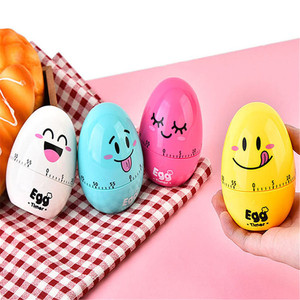 Egg Timer 60 Min Countdown Plastic Kitchen Timer For Baking Cooking Student Use - Product Image 1