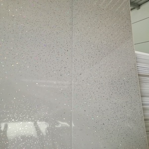 Impermeabile bianco Sparkle 5 mm muro bagnato bagno e doccia pannello di parete in PVC <span class=keywords><strong>rivestimento</strong></span> plancia - Product Image 2