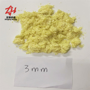 Fibra de Aramida de Corte Corto de 6 mm y 12 mm Resistente al Calor para Refuerzo de Concreto - Product Image 3