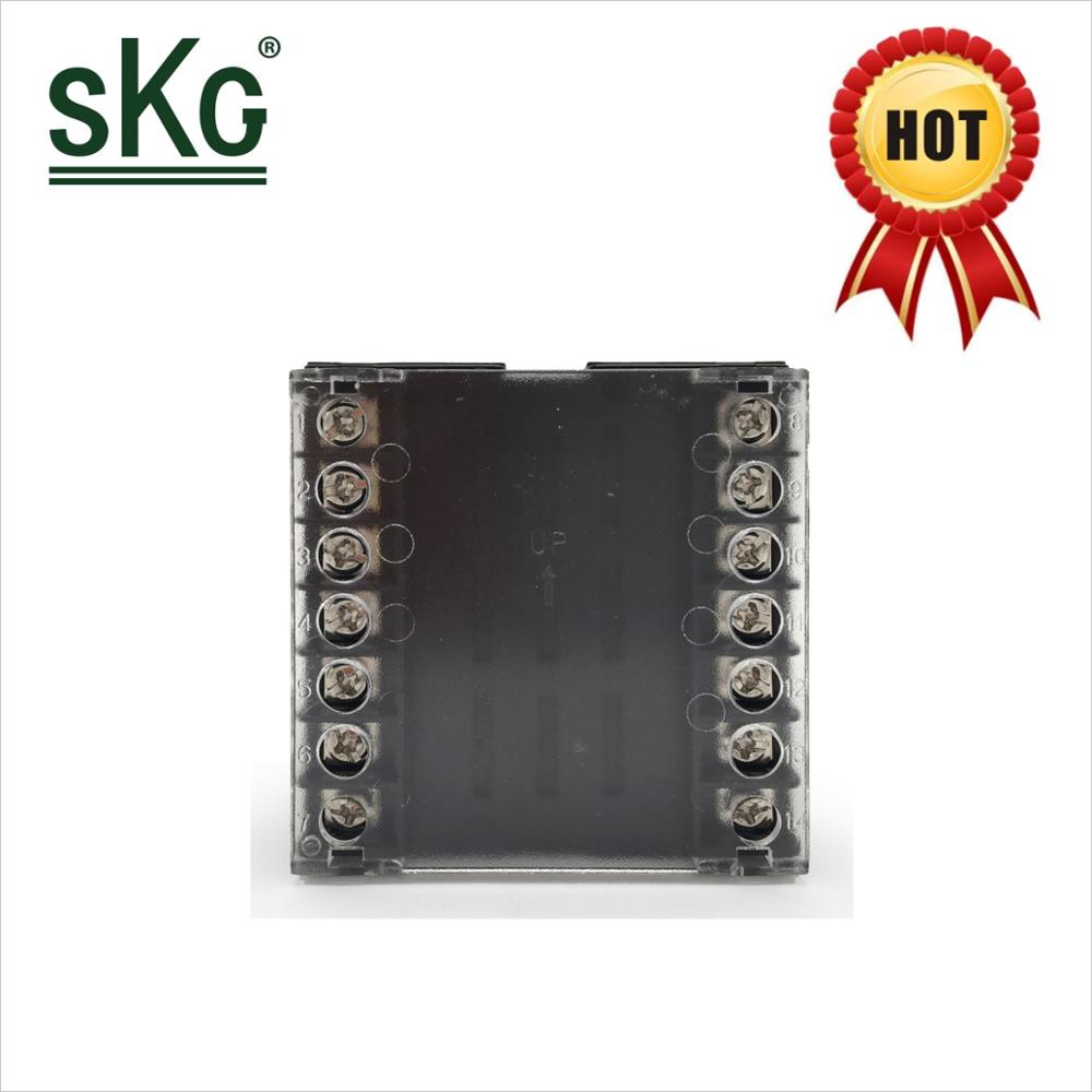 LED Affichage Multi-functional72x72mm K/J/PT100 d'entrée avec RS485 modbus et 4-20mA PID régulateur de température Intelligent