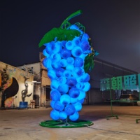 Lumière décorative créative en forme de raisin lumineux pour l'extérieur, la place du parc, l'hôtel, le jardin, la place, Senzhao Mall
