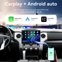 Écran radio MOOKAKA 11,5 pouces pour Toyota Tundra/Sequoia 2014-2018, navigation GPS Android, écran stéréo, CarPlay, Android Auto