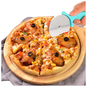 DTK Nouveau Design Bleu Série D'ustensiles de Cuisine En Acier Inoxydable <span class=keywords><strong>Roulette</strong></span> À <span class=keywords><strong>Pizza</strong></span> Avec Poignée EN PP - Product Image 5