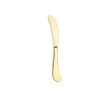 Cuillère moderne de luxe en acier inoxydable couleur or 304 Homefelt H-0295 pour tout-petits, pour le camping et la maison