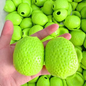 Pelota de silicona TPE DIY viral que cambia de color, con forma de limón, hueca, crujiente, 100% hecha a mano, perfecta para aliviar el estrés unisex, 0.88 - Product Image 6