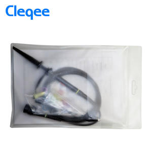 Cleqee-2 p7200 DC-200MHz escopo de sonda <span class=keywords><strong>bnc</strong></span>, tampa protetora 200mhz osciloscópio sonda x1/x10 teste chumbo - Product Image 6