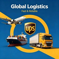Lignes de fret maritime dédiées pour LU, NL, VA, ES, RS, livraison par DHL, FedEx et UPS