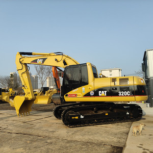 รถขุดตีนตะขาบ Caterpillar CAT320CL 320D2L 320b 320d 320bl มือสอง ขนาด 20 ตัน 99.9 กิโลวัตต์ ประสิทธิภาพสูง บุ้งกี๋ขนาด 1.15 เมตร พร้อมปั๊มไฮดรอลิก - Product Image 1