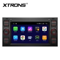 XTRONS Écran IPS 7 pouces Octa Core 64 Go avec DSP EQ, plusieurs interfaces utilisateur, navigation Android, autoradio pour Ford