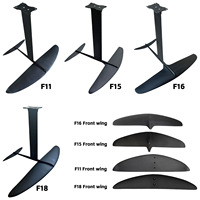Nouvelle personnalisation 2026 F18 Hydrofoil Wingfoil en carbone pour le surf en mer, le kitesurf, le boardsurf et le downwind