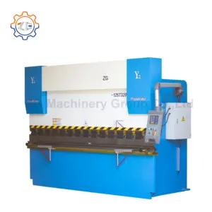 ZG haute efficacité WC67K-125/3200 CNC presse plieuse stimulant l'efficacité de la Production des composants métalliques automatique 125T 4000mm