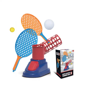 Kids Outdoor Pitcher Sports Training Padel Tennis Ball Launcher Machine <strong>Baseball</strong> <strong>Racket</strong> Toys Set <strong>Baseball</strong> Accessories for Boy - Product Image 2