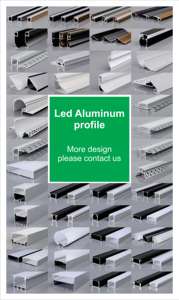 Bandes lumineuses LED en aluminium, profilés en T, alliage d'aluminium 6063, couleur personnalisée, usage industriel - Product Image 6