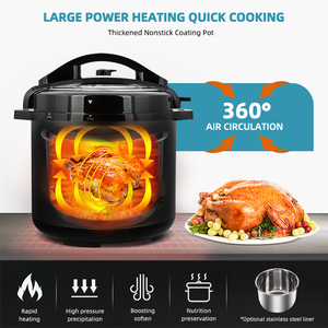 <span class=keywords><strong>Cuiseur</strong></span> de <span class=keywords><strong>riz</strong></span> <span class=keywords><strong>à</strong></span> pression électrique 2023, meilleur vendeur d'<span class=keywords><strong>amazon</strong></span> avec écran Lcd 6qt fonction de marmite instantanée - Product Image 3