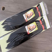 Extensions de cheveux synthétiques pré-étirées pour tressage, 52 pouces, 2x, vente en gros, faciles à tresser, type Jumbo Box, pour tresses au crochet