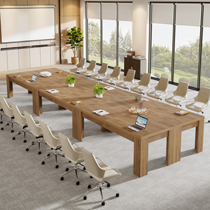 Table <span class=keywords><strong>de</strong></span> conférence rectangulaire étroite et longue Tribesigns <span class=keywords><strong>de</strong></span> 78,74 pouces pour 6 à 12 personnes, mobilier <span class=keywords><strong>de</strong></span> bureau pour <span class=keywords><strong>salle</strong></span> <span class=keywords><strong>de</strong></span> <span class=keywords><strong>réunion</strong></span>, bureau <span class=keywords><strong>de</strong></span> direction 4 pièces - Product Image 6