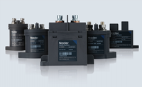 Contacteur magnétique 200 ampères, tension de la bobine DC9-36V, Lazzen Nader NDZ3X-40B 40kA triphasé pour véhicules industriels